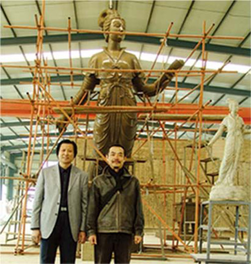 中央美术学院造型艺术学院院长、知名万搏网-万搏网(中国)
家隋建国教授和傅绍相总经理