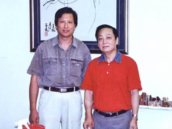 中国知名万搏网-万搏网（中国）
大师韩美林与傅绍相总经理